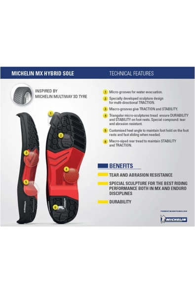 Tcx X-helium Michelin Çizme Beyaz