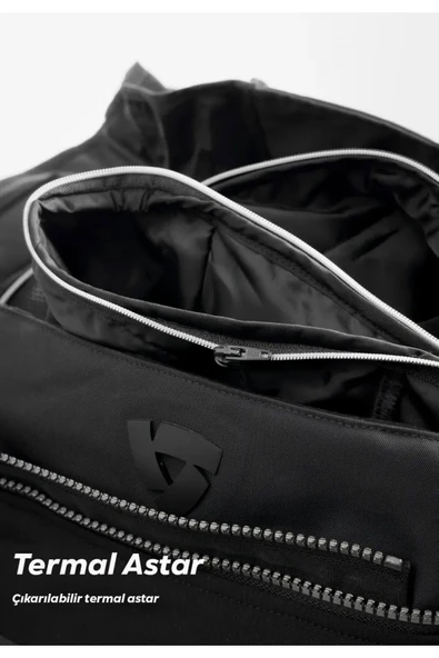 Revit Vertıcal Gore-tex Mont Siyah-gri - Resim 4