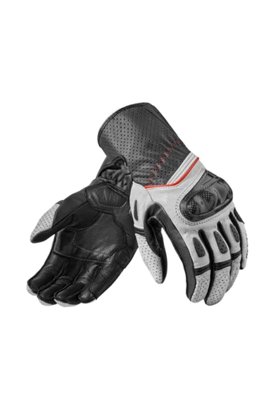 Revit Chevron 2 White Black Motorcu Eldiveni