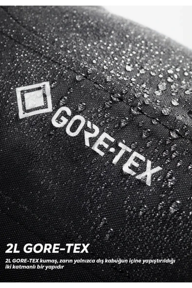 Revit Vertıcal Gore-tex Mont Siyah-gri - Resim 3