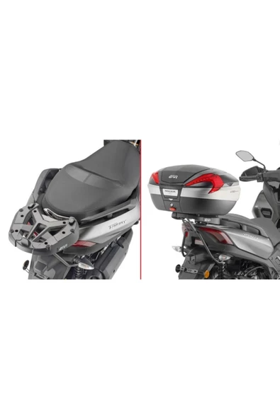 Givi Gıvı Sr2150 Yamaha X-max 125 (18-22) - X-max 250-300 (17-22) - X-max 400 (18-21) Arka Çanta Taşıyıcı