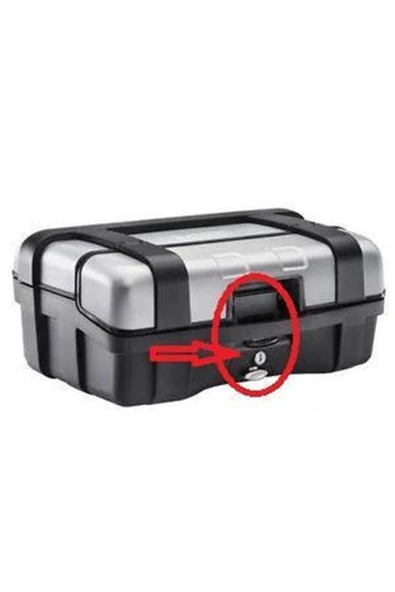 Givi Gıvı Z641n33m Çanta Kilit Mekanizması Gri Anahtarlı Trk33 - 2