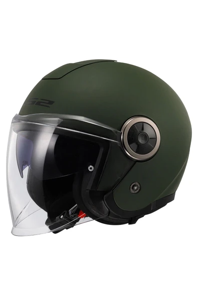 LS2 Classy Yarım Kask Mat Yeşil ürün görseli