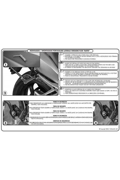 Givi GIVIPLXR5100BMWR1200R(11-14)YANÇANTATAŞIYICI - 4
