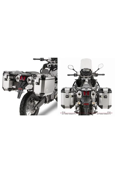 Givi Gıvı Pl1111cam Honda Nc 700 X-s - Nc 750 X-s - Nc 750 X-s Dct (12-15) Yan Çanta Taşıyıcı