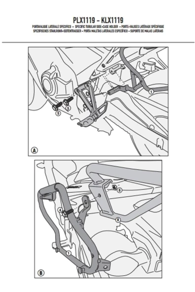 Givi GIVIPLX1119HONDACB500F-CBR500R(13-15)YANÇANTATAŞIYICI - 4