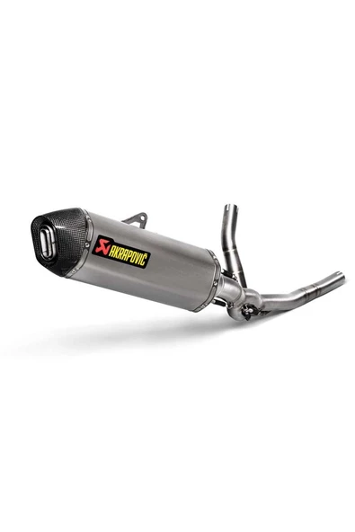 Akrapovic S-s6r9-wt Suzukı V-strom 650 (17-24) Racıng Lıne (TITANIUM) Egzoz