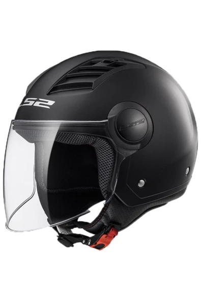 LS2 Aırflow Mat Siyah Yarım Kask [large Beden]