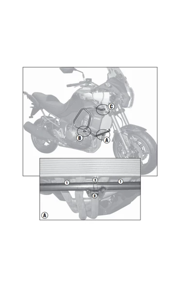 Givi Tn4105 Kawasaki Versys 1000 (12-14) Koruma Demiri - 3