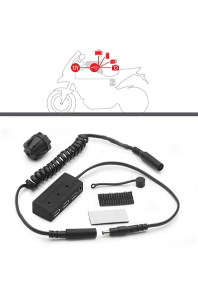 Givi S111 Usb Güç Merkezi