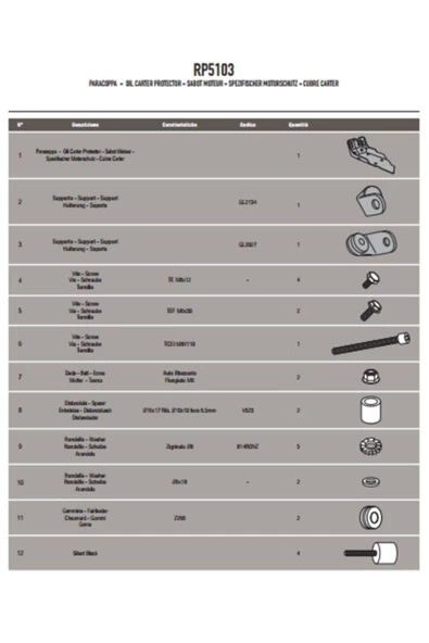 Givi Rp5103 Bmw F650gs - F800gs (08-17) - F700gs (13-17) - F800gs Adv. (13-18) Karter Koruma - 2
