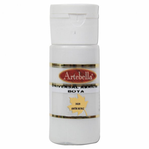 Artebella Akrilik Boya 302030 Antik Beyaz 30 ml