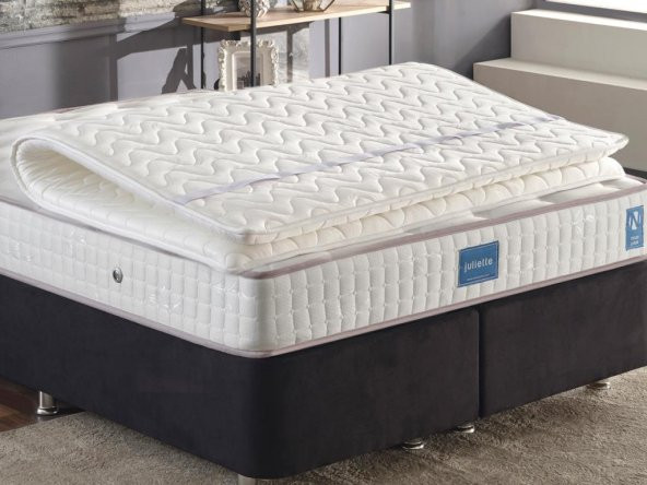 Niron Soft Yatak Pedi 90x200 Tek Kişilik Ortopedik Yumuşak Yatak Pedi Şiltesi - 2