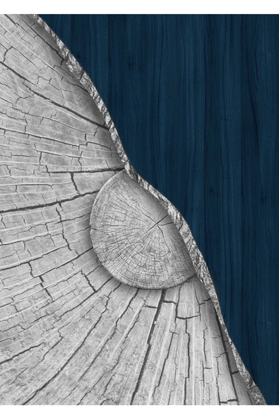 Harikabirev HARİKABİREV|LACİVERT-GÜMÜŞ SOYUT KOMBİNİ 13 |ÇERÇEVELİ CAM TABLO TEMPERLİ 3LÜ DİKEY - Resim 2