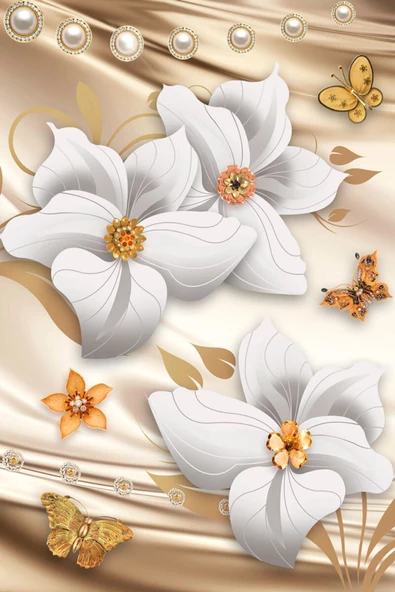 Harikabirev HARİKABİREV|SEVİLEN TÜY TABLOSU 03 GRİ-GOLD ÇERÇEVELİ TEMPERLİ CAM TABLO TEKLİ YATAY - Resim 2