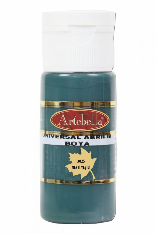 Artebella Akrilik Boya 302530 Nefti Yeşil 30 ml - 2