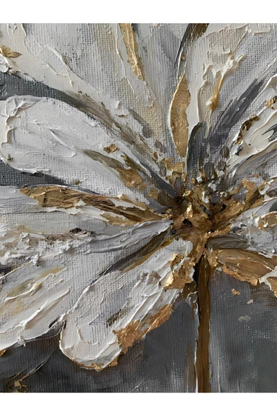 Harikabirev HARİKABİREV|SİYAH-GOLD RENK ÇİÇEK VE YAPRAK KOMBİNİ 07|ÇERÇEVELİ TEMPERLİ CAM TABLO 3LÜ YATAY - Resim 2