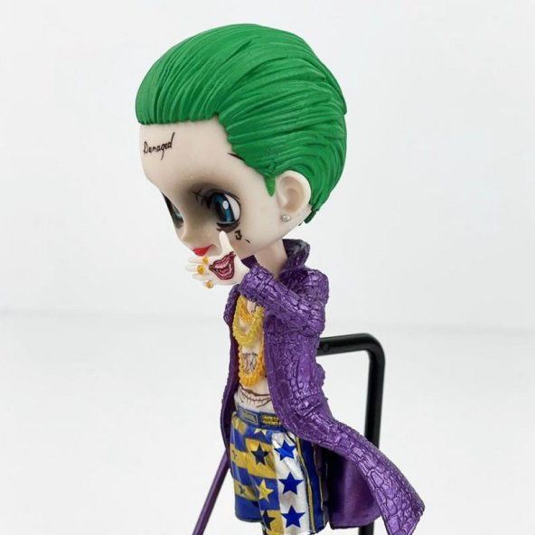 Joker Pop Figür Oyuncak Masaüstü Süsü Biblo 14 cm - 3