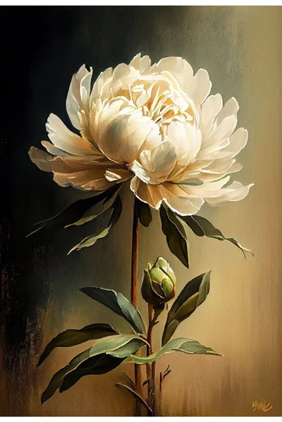 Harikabirev HARİKABİREV|PEMBE-BEYAZ ÇİÇEK KOMBİNİ |PLEKSİ ÇERÇEVELİ MDF TABLO KRFZ - Resim 4