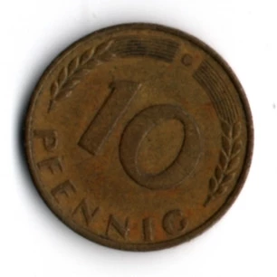 Almanya 10 Pfennig 1969-G (mp1841) - 2