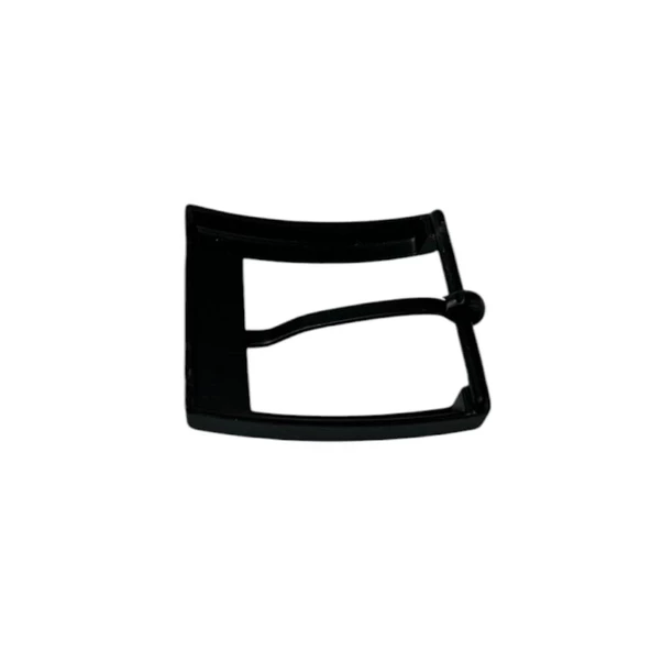 Kemer Tokası 3,5 cm Siyah Boyalı Hafif Ürün (Leathercraft, Deri Hobi) - 4