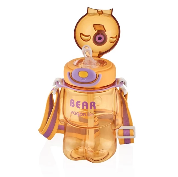 Vagonlife VGN2027 800ml Sarı Matara - Resim 2