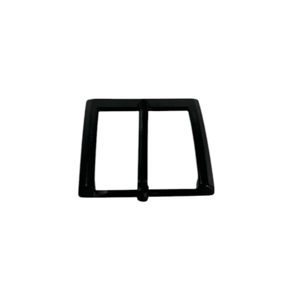 Kemer Tokası 3,5 cm Siyah Boyalı Hafif Ürün (Leathercraft, Deri Hobi) - 2