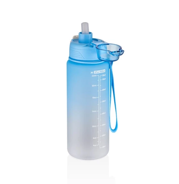 Vagonlife VGN2352 800ml Mavi Matara - Resim 2