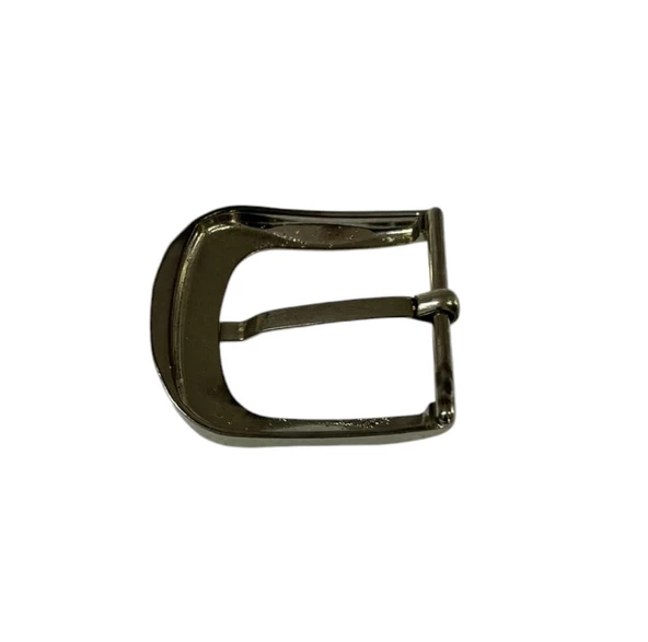 Kemer Tokası 3,5 cm Bej Nikel Hafif Ürün (Leathercraft, Deri Hobi) - 5