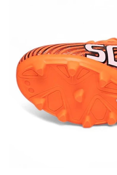 Celira Bys Oranj Beyaz Erkek Futbol Krampon Ayakkabı - 4
