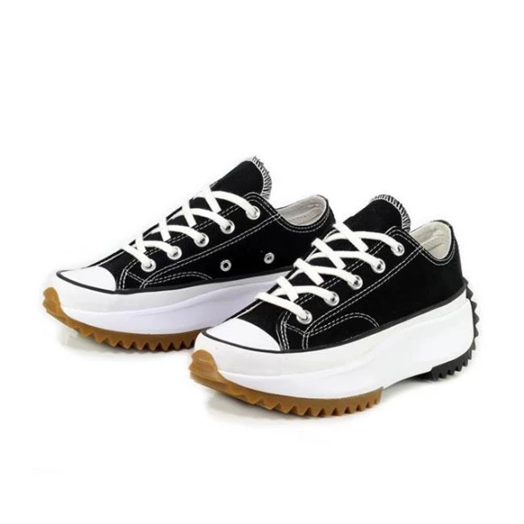 Converse Run Star Hike Platform Kısa Unisex Siyah Sneaker Spor Ayakkabı 168816C - 3
