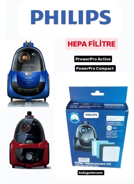 Philips PowerPro Hepa Filitre