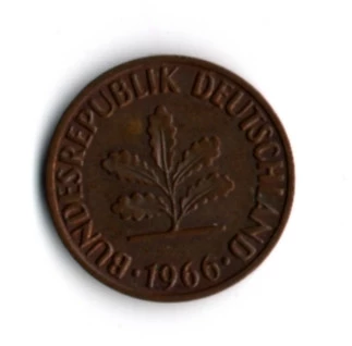 Almanya 2 Pfennig 1966-J (mp1860)