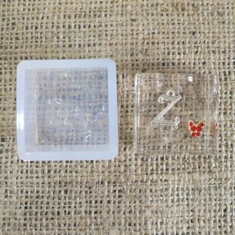 Kolye Reçine Epoksi Kalıp Dörtgen -Kod:75 - 2