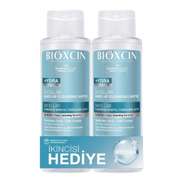 Bioxcin Hydra Micellar Makyaj Temizleme Suyu 500 ml 1 ALANA 1 HEDİYE