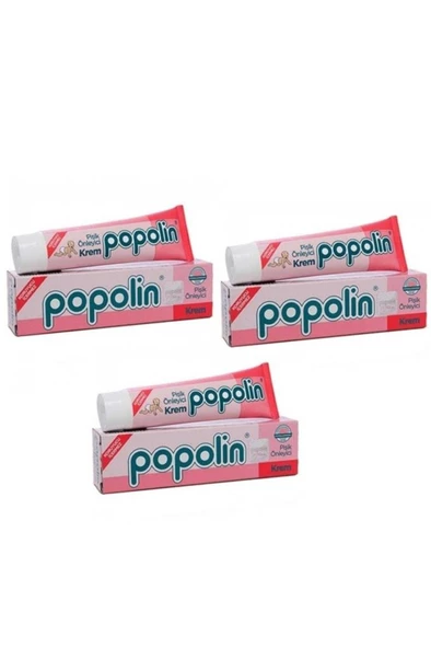 Popolin Pişik Kremi 40 Gr 3'Lü PAKET (SKT:08/2025)