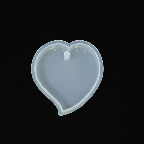 Reçine Epoksi KALP Kalıp - Kalp -Kod:368 - Resim 2