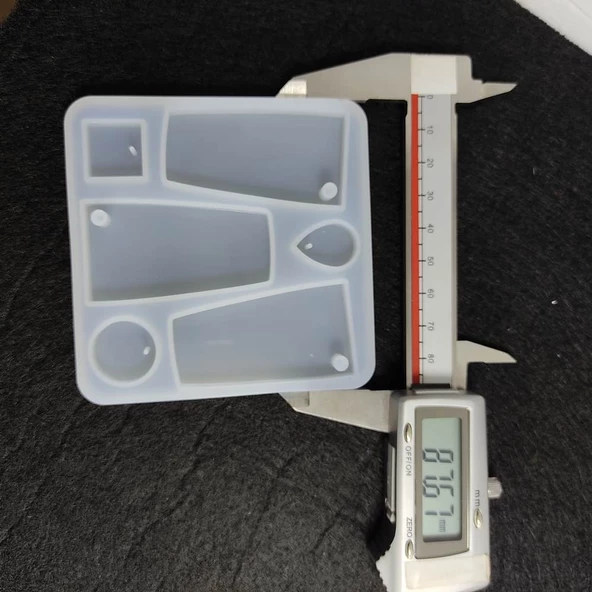 Küpe Kolye Reçine Epoksi Kalıp -Kod:126 - 2