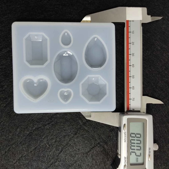 Reçine Epoksi Takı ve Sabun Kalıbı - Kod:110 - Resim 6