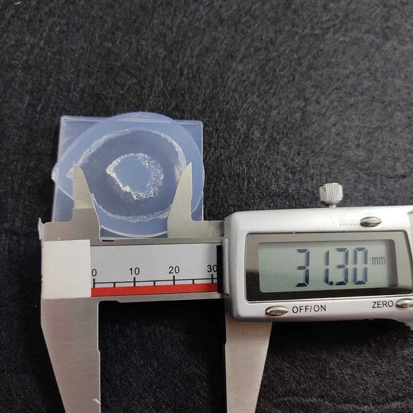 Reçine Epoksi Kalıp Kolye -Kod:116 - 3