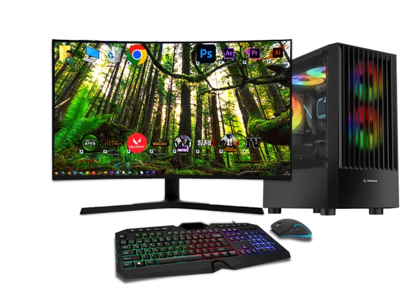 Avantron Gmx5843 İ5 12.NESİL 12500 16Gb Ddr4 512Gb M2 Nvme 8Gb Rx580 "31.5 165Hz Oyun Bilgisayarı