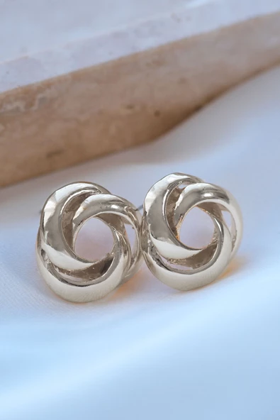 Silver Loop Küpe - 3