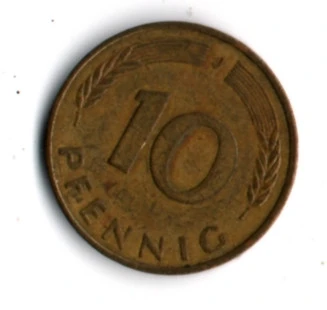 Almanya 10 Pfennig 1976-J (mp1868) - 2