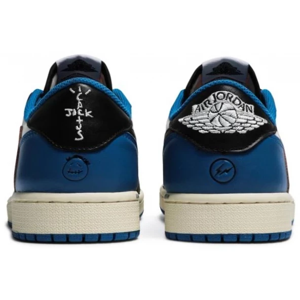 Nike Air Jordan 1 Low Travis Scott Fragment DM7866-140 Günlük Spor Ayakkabı - 5