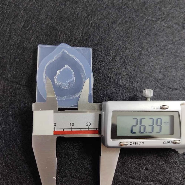 Reçine Epoksi Kalıp Kolye -Kod:116 - 4