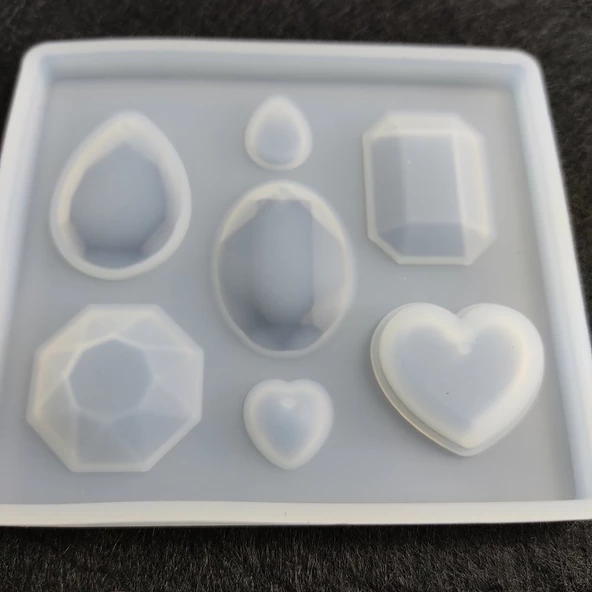 Reçine Epoksi Takı ve Sabun Kalıbı - Kod:110 - Resim 3