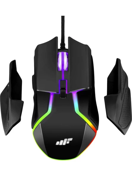MF Product Strike 0589 Rgb Kablolu Gaming Mouse Siyah