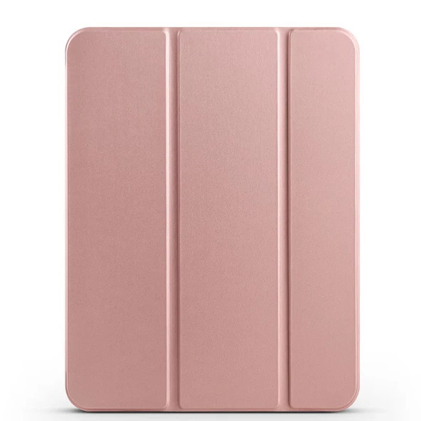 Apple iPad Air 10.9 2022 (10.Nesil) Zore Smart Cover Kalem Bölmeli Standlı 1-1 Kılıf - 2