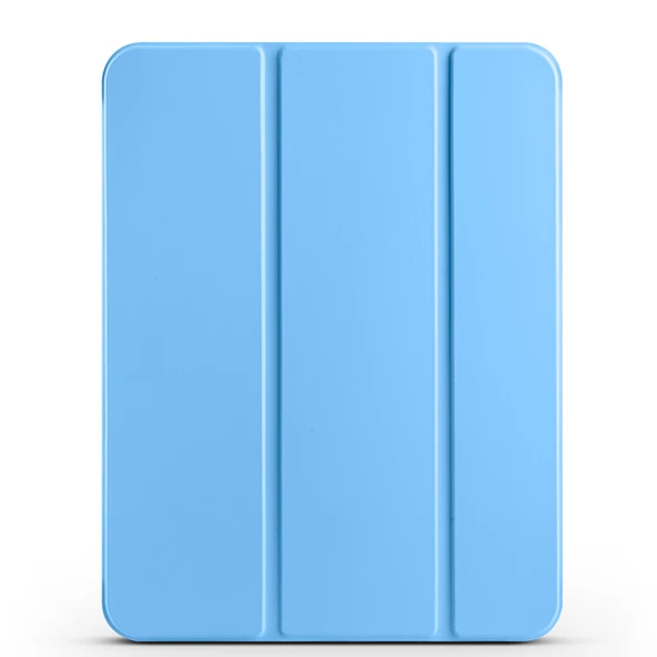 Apple iPad Air 10.9 2022 (10.Nesil) Zore Smart Cover Kalem Bölmeli Standlı 1-1 Kılıf - 5