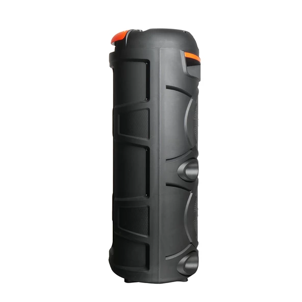 Zore GD-2809 Dijital LED Göstergeli FM Radyolu Mikrofonlu RGB TWS Çift 8 inç Stereo Bass Kablosuz Karaoke Hoparlör - Resim 6